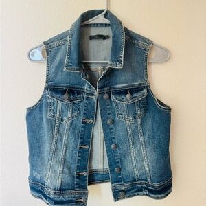 Blue Denim Vest